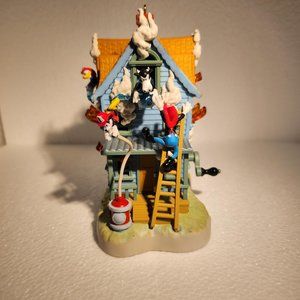 Hallmark Keepsake 2015 Mickey's Fire Brigade Magic Sound & Motion Ornament EUC